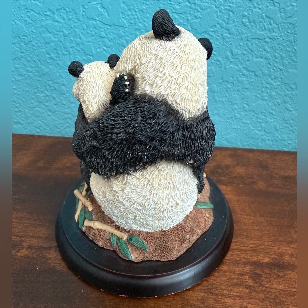 Collectible PANDA MOTHER AND BABY 5” - Picture 2 of 2